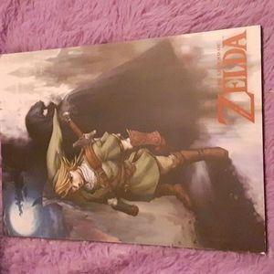 Legend of Zelda Twilight Princess Cloaked Figure Wood Print